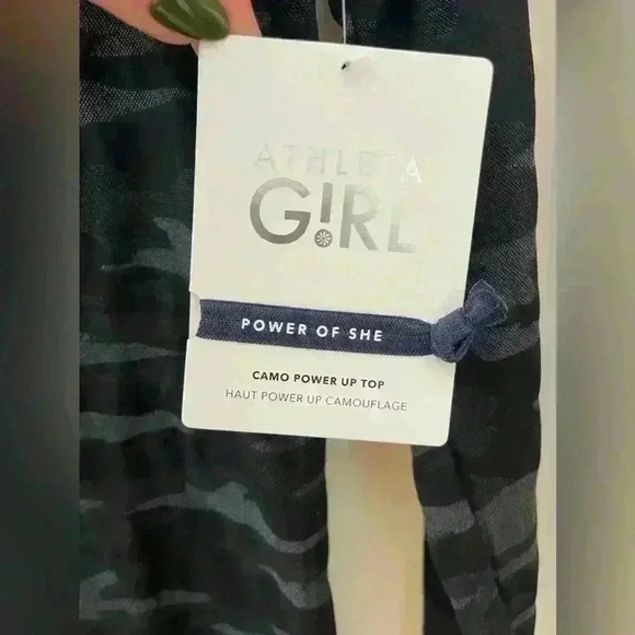 Athleta girl NWT camp power up top size  large (12) - Picture 2 of 7